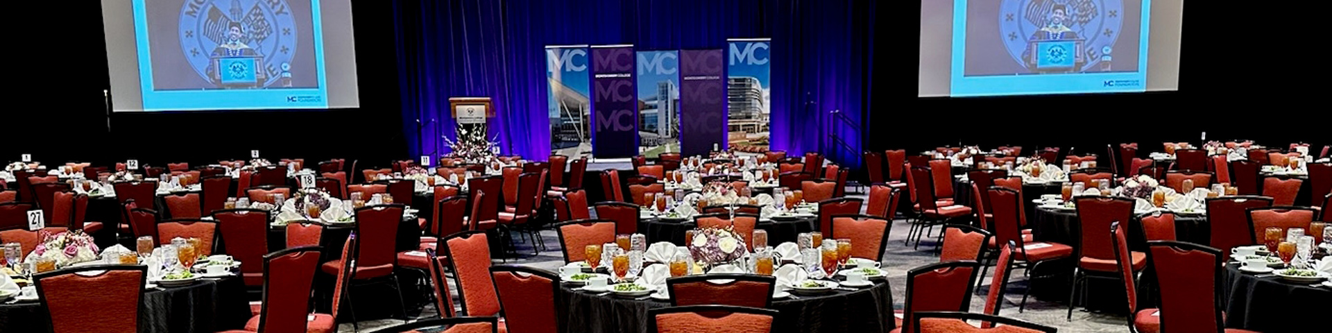 MC Foundation Scholarship Luncheon banquet room MC Foundation Scholarship Luncheon banquet room